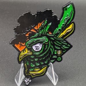 Tarbox Parrot Limited Edition /120 Urban Design Custom Enamel Art Pin LE120